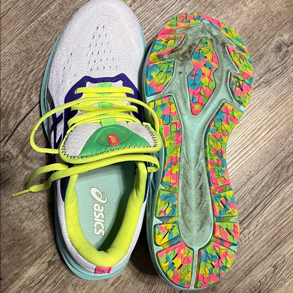 Asics Lime and Lemon